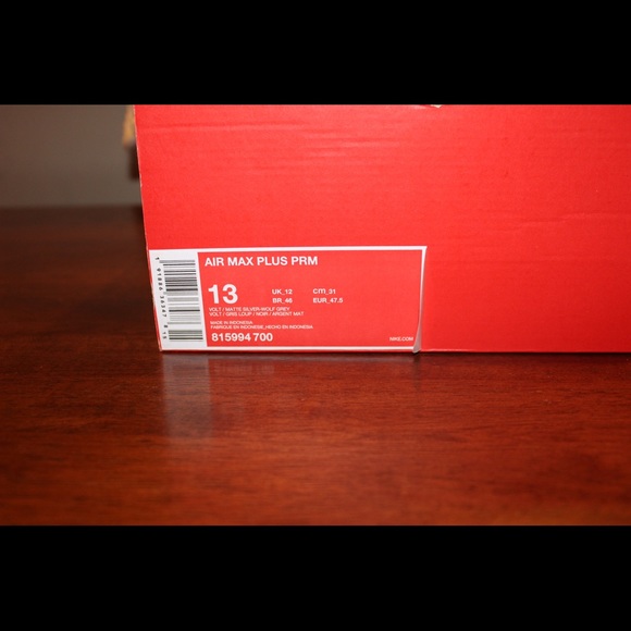 Nike Air Max Plus PRM Size 13 - Picture 6 of 6